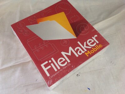 FileMaker Mobile PRO 5.0v3 Windows Mac PALM OS CD-ROM 
