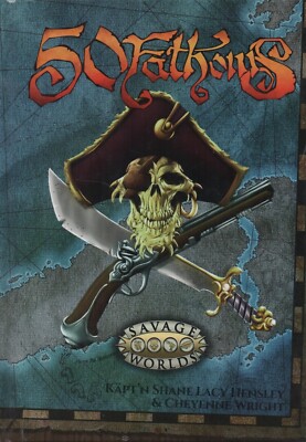 50 FATHOMS-EIN SAVAGE WORLDS SETTING-(HC)-deutsch-neu-OVP #SOMMER-DEAL