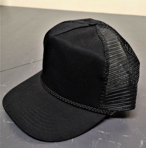 Cappello Trucker nero con retina, uomo donna | eBay