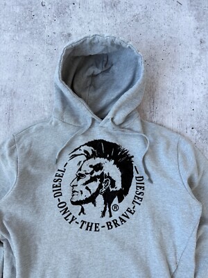 Diesel Vintage Big Logo Hoodie Size XL | eBay