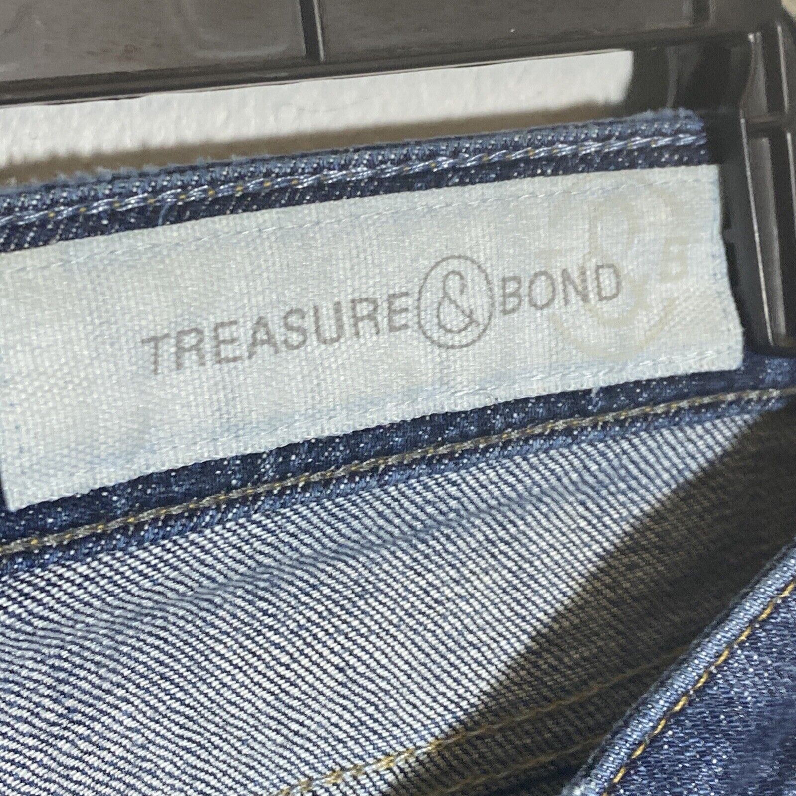 Treasure and Bond Jean Shorts Womens 27 Blue Deni… - image 11