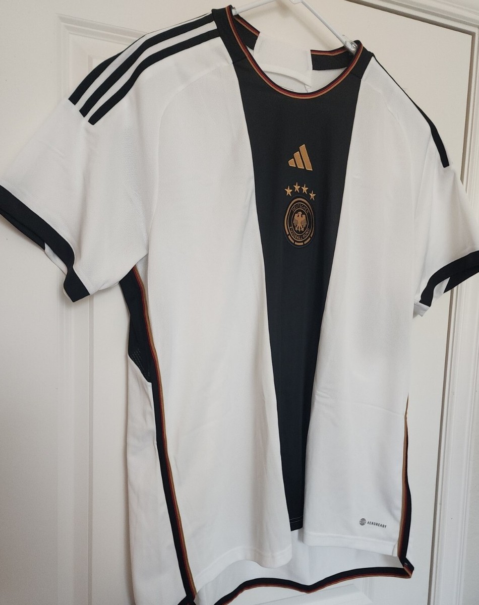 Adidas Germany 2022/23 Home Jersey Qatar World Cup Men's Size 2XL