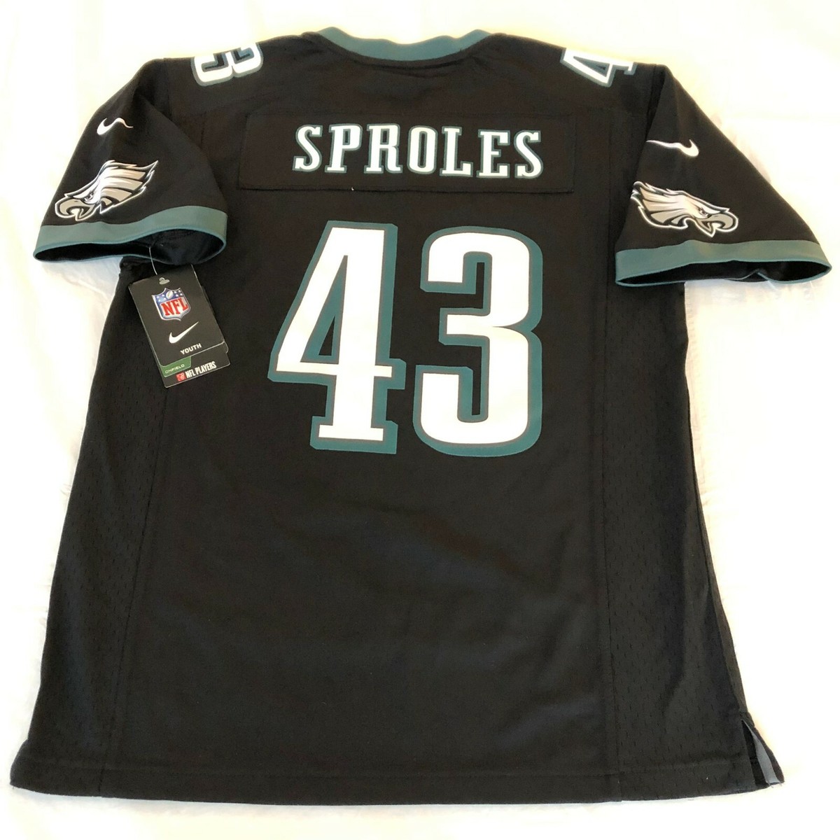 Darren Sproles Philadelphia Eagles #43 Nike Black On Field Jersey