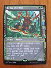 Hedge Shredder DSK 320 Rare Showcase Duskmourn House of Horrors NM MTG
