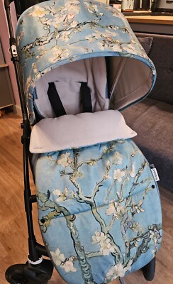 Bugaboo Van Goth Hood Footmuff Set, Limited Rare Set