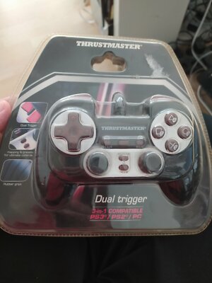 Thrusmaster dual trigger 3in1 Compatible BRAND NEW !!! SEALED !!! SUPER RARE !!!