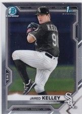 2021 Bowman Chrome #BCP-106 Jared Kelley 1st Bowman Chicago White Sox