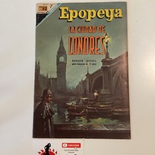 1968 SPANISH MEXICAN COMICS EPOPEYA #116 LA CIUDAD DE LONDRES NOVARO MEXICO