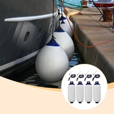4x Boat Fenders Marine Inflatable Fenders for Sailboats Yachts Fishing Boats