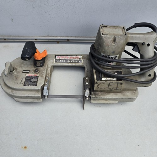 Vintage Porter-Cable 7724 Porta-Band Large Capacity Band Saw Gray USA Corded