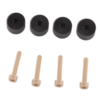 3D Printer Hotbed Column High Temperature Resistant PEEK Bed Mounts With Screws