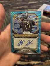 2021 Panini Prizm KeBryan Hayes Rookie Auto RC Blue Wave Prizm /50 RA-KBH