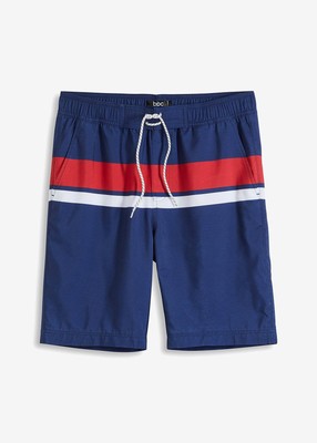 Strand-Bermuda aus recyceltem Polyester Gr. 58 Mitternachtsblau Herrenshorts Neu