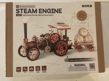 ROKR Steam Engine LKA01 Industrial Power, Mechanical Gears Shrink Wrapped New