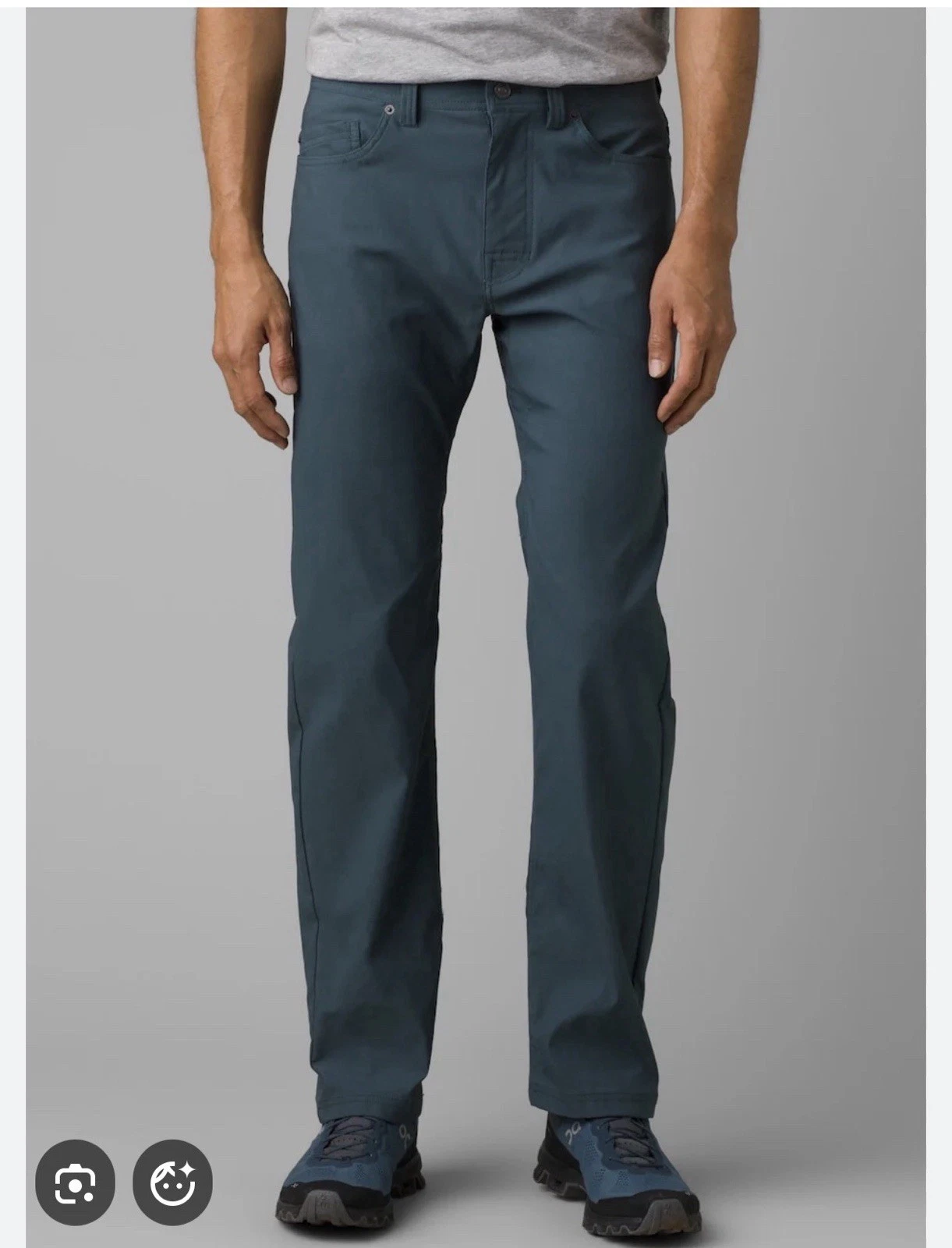 prAna Brion Pants II Trousers Men’s 28/34 gray blue NEW quick dry stretch Zion
Opens in a new window