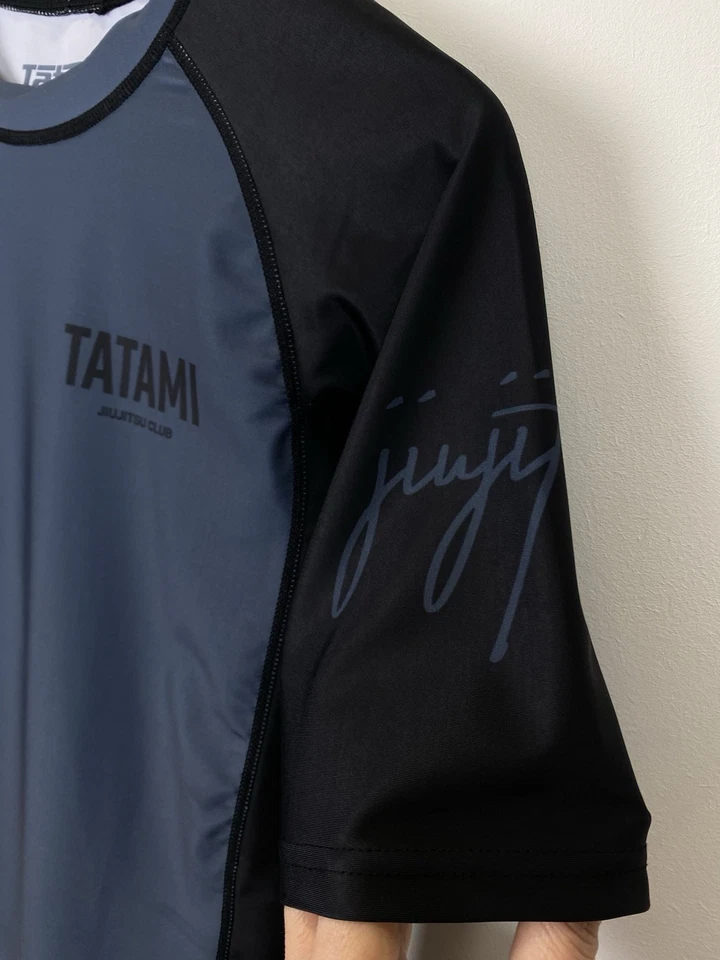 Tatami Jiu-Jitsu JJ Club Short Sleeve Rush Guard Jersey T-shirt Men’s Size L Top - Image 4 of 4