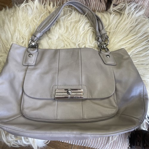 Coach Kristin Leather East West Hobo Shoulder Bag Purse 16814