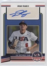 2023 Panini USA Baseball Stars & Stripes Noah Franco #18U2-NF Auto 19l7