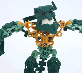 LEGO BIONICLE Piraka Zaktan "The Snake" 8903 With Insttructions Canister