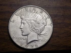 PEACE SILVER DOLLAR 1922 S FROSTY AU/BU NICE BETTER DATE 90% SILVER
