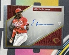 2024 Topps Diamond Icons Elly De La Cruz On Card Auto Red 1/5 Rookie
