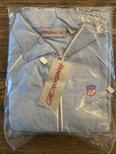 NFL Jacket Windbreaker Reebok Light Blue Size Xl Nwt