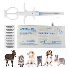 Packs X Mm Universal Pet Microchip Khz Registration Animal Implant Chip