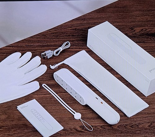 NUOVO PurpleGlow sterilizzatore UVC da viaggio senza fili uccide il 99,9% dei germi bianco - Foto 9 di 15