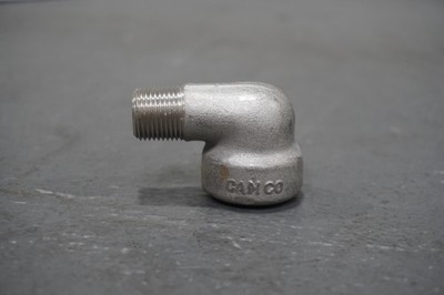 Camco 11980 3/8'' Street Elbow, 90-degree, Threaded 3000#, 304SS, Free Shipping