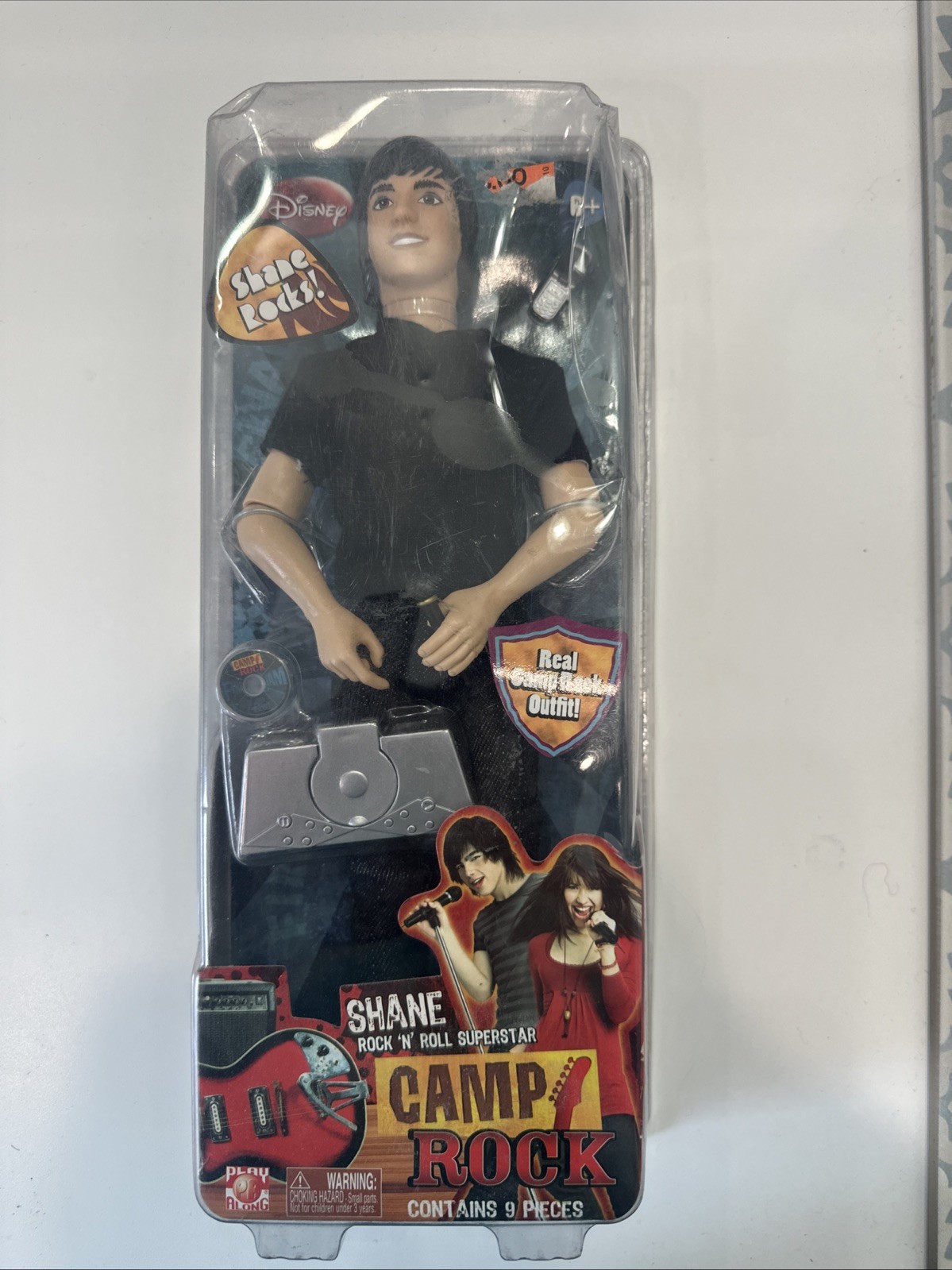 Camp Rock Rock And Roll Super Star Barbie Shane 2008 New In Box