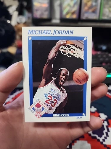 1991 NBA Hoops All-Star #253 Michael Jordan Chicago Bulls HOF Basketball Card