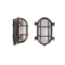 Plafoniera Moretti Luce Ottone Ovale Mini - 00.15.O