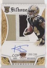 2013 Panini Crown Royale Silhouettes Auto 190/299 Kenny Stills #218 Auto 0g03