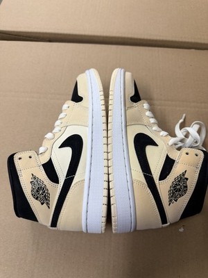 Size 5 - WITH BOX Air Jordan 1 Mid Barely Orange W