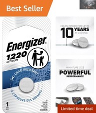 Eco-Friendly 1220 Lithium Coin Battery - 3V, Perfect for Watches  Remotes