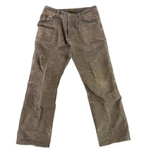 KUHL Crag Series Rebel Pants Men 32x30 Brown Rugged Outdoor Hiking Patina Dye
