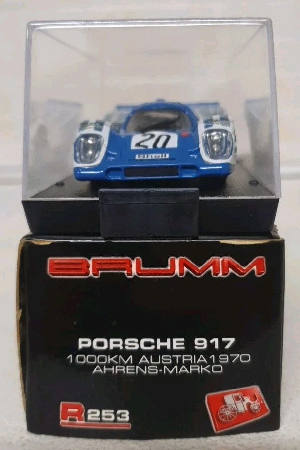 1/43 BRUMM R253 PORSCHE 917 #1000 KM AUSTRIA#.NO BANG BEST  PROGETTO K TOP MODEL - Immagine 4 di 4