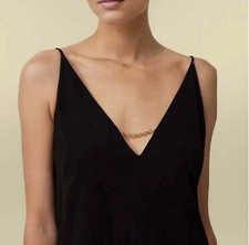 Zimmermann chain black midi dress Size 2