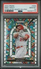 PSA 10 2022 Panini Prizm - Stained Glass Mike Trout SG-5 White Wave Prizm POP 16
