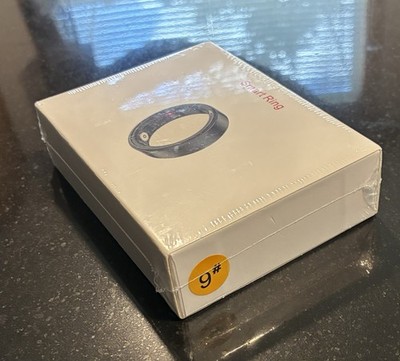 Smart Ring Health Tracker Fitness Tracking size 9 gold Brand New Sealed