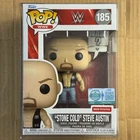 Funko Pop! Stone Cold Steve Austin #185, WWE "What?" EE Exclusive, 9500 PCS, NM