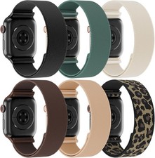 Adjustable Soft Nylon Strap Compatible with Apple Watch Series 7 44mm