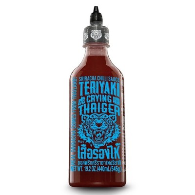 Crying Thaiger Sriracha Teriyaki Chili Sauce in Squeeze Bottle 19.2 Ounce Veg...