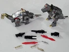 J-895 VINTAGE 1980'S HASBRO G1 TRANSFORMERS DINOBOTS GRIMLOCK & SLUDGE