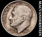 1956-D Roosevelt Dime- Silver Better Date No Reserve #i3714