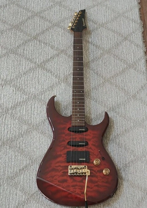 90s Fernandes Super Strat Guitar Gold Hardware Gotoh | eBay