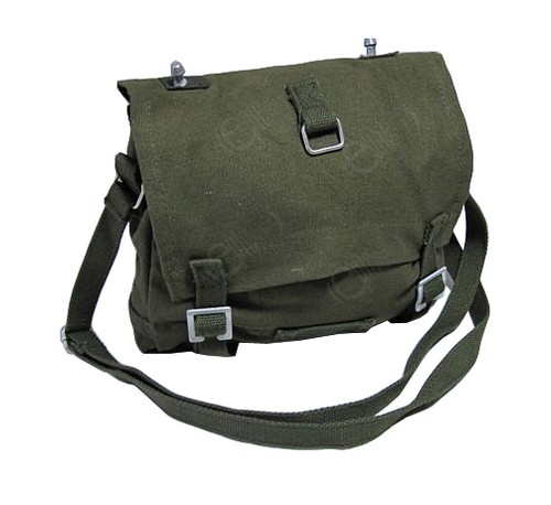 Military Style Olive Canvas Bread Bag 