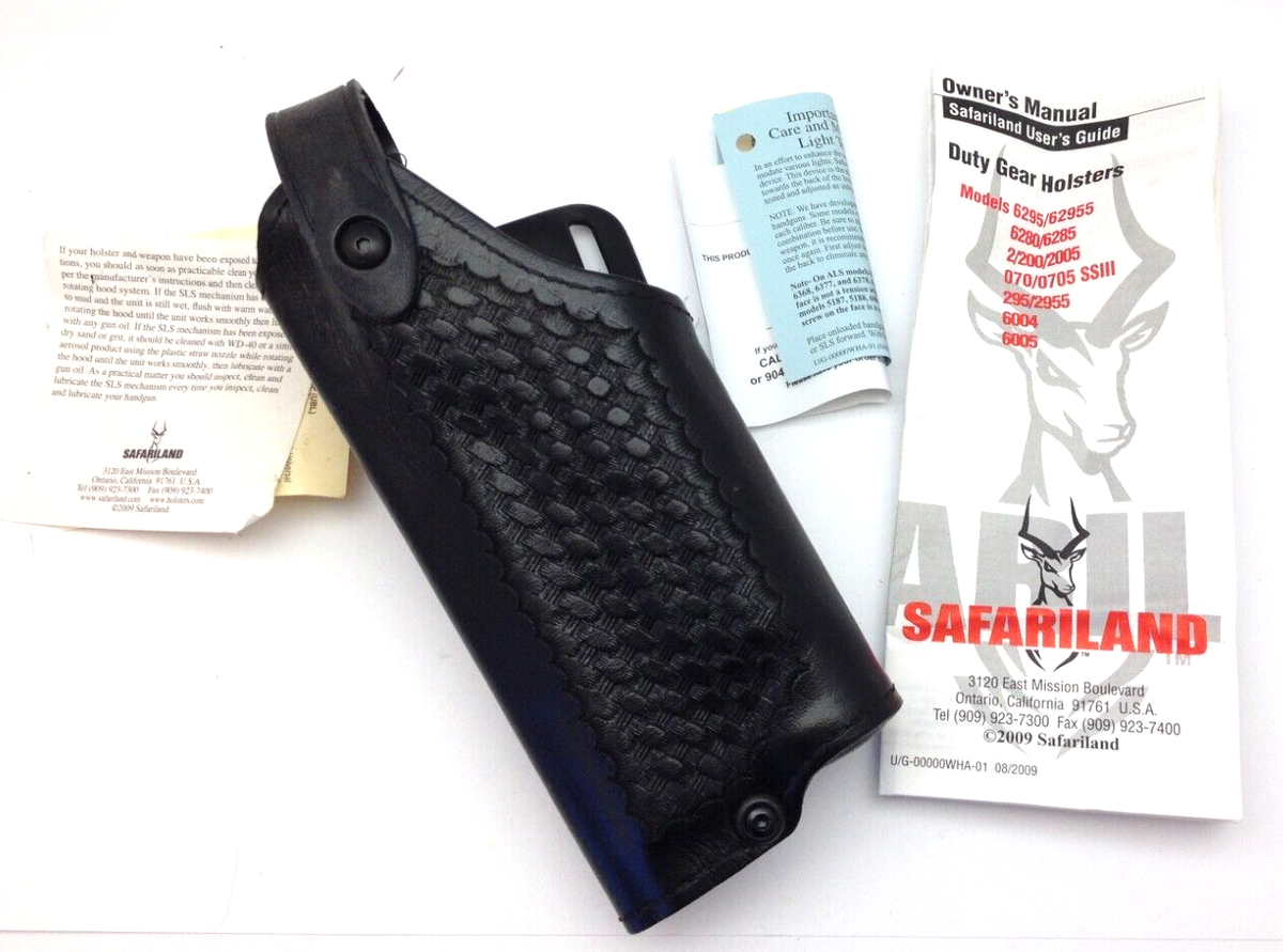 Goodfellowエルキギター Safariland 6280-6832 Glock 34/35 SLS Level II STX Leather Holster