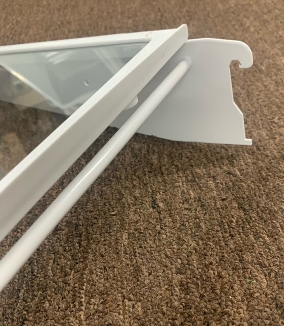 Mensola In Vetro Per Frigorifero Maytag Con Glide 15x16 1/4 Pollici Ricambio 67006351 W11402525