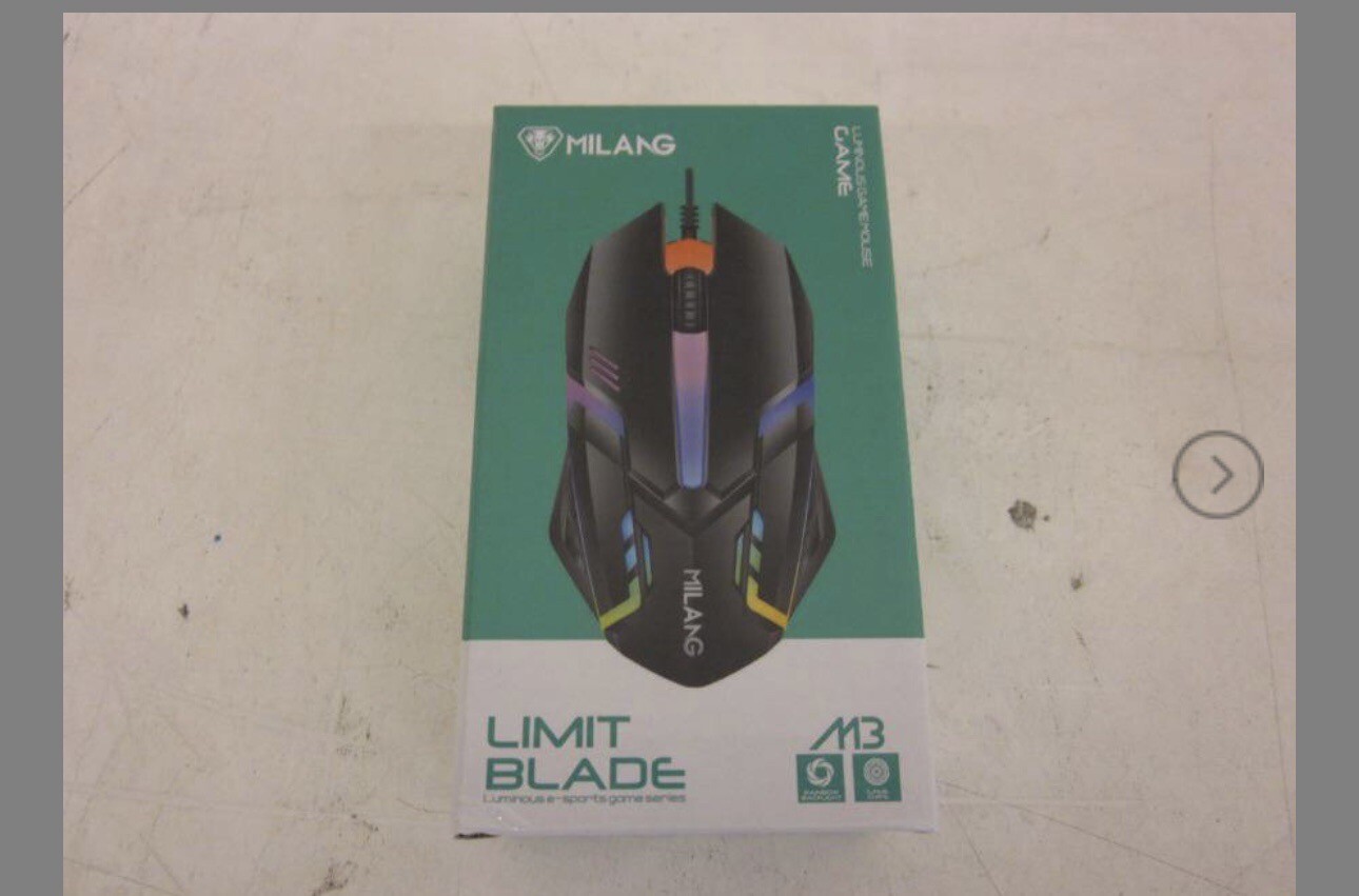 MILANG M3 Gaming Mouse New Open Box for Ultimate Precision-image
